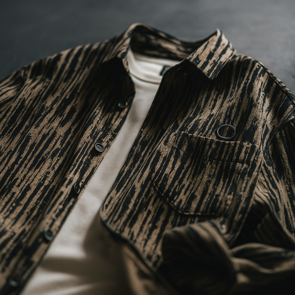Corvak Ink-Strike Button Down