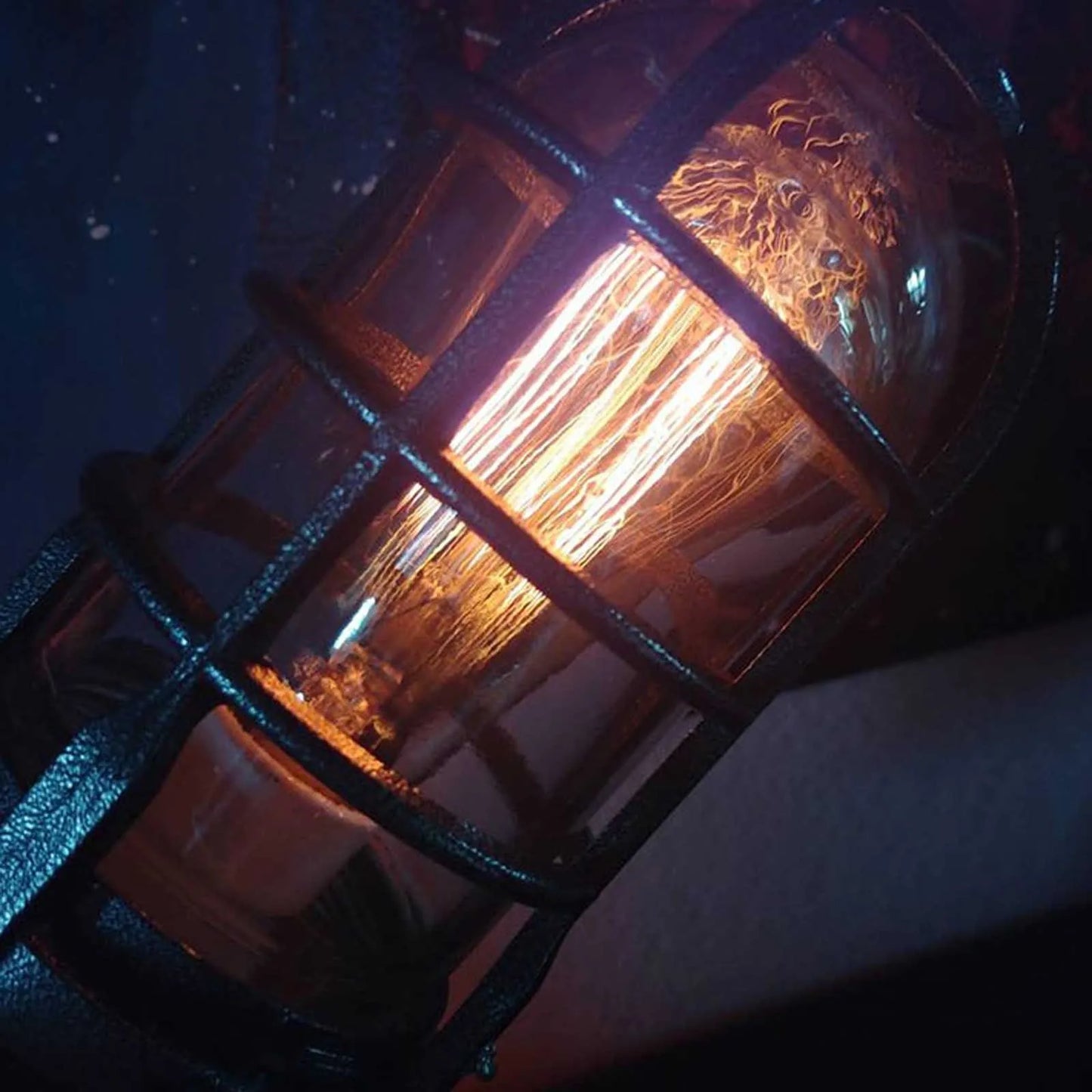 Interstellar Rocket Ship Lamp