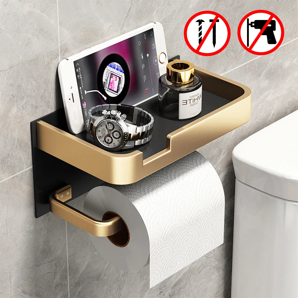Toilet Paper Roll Shelf