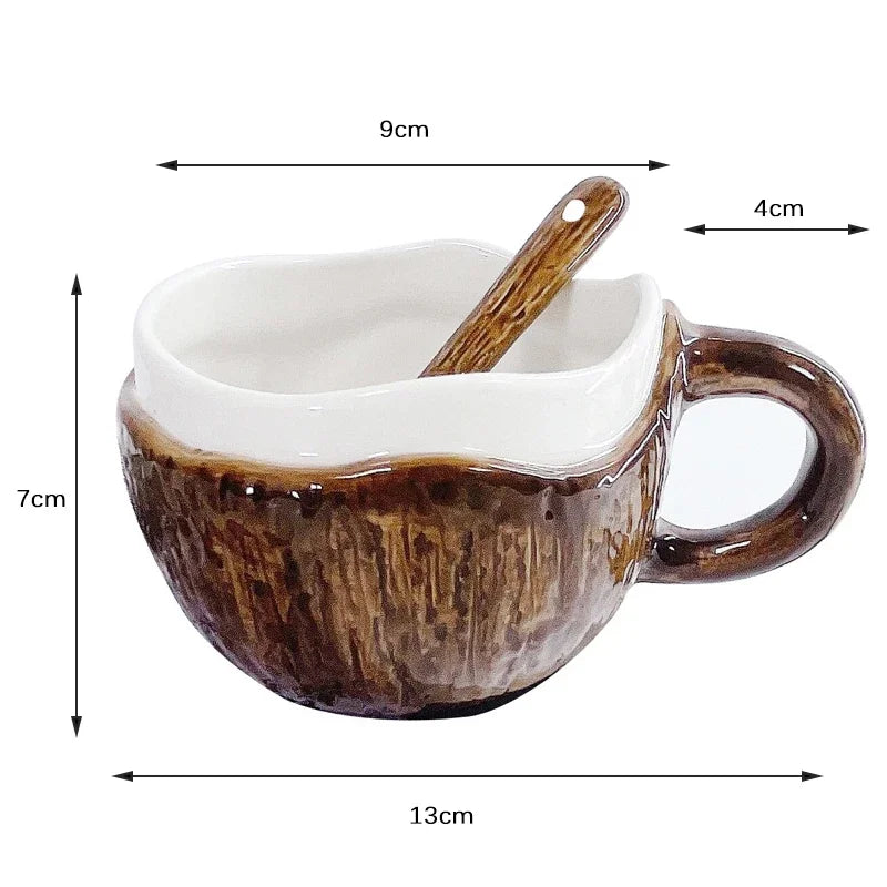 Coconut Shell Mug
