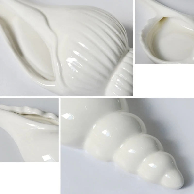 Tideform Shell Vase