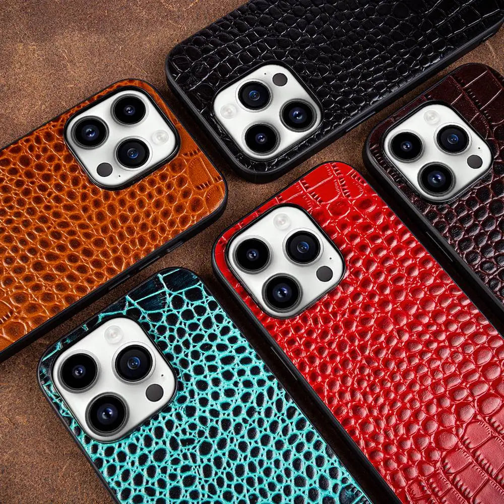 Varicé Genuine Crocodile Leather Case