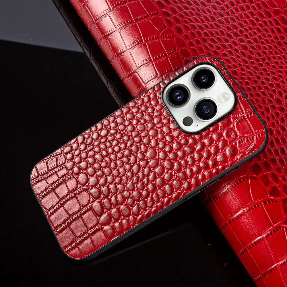 Varicé Genuine Crocodile Leather Case