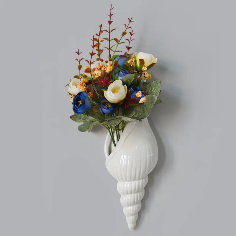 Tideform Shell Vase
