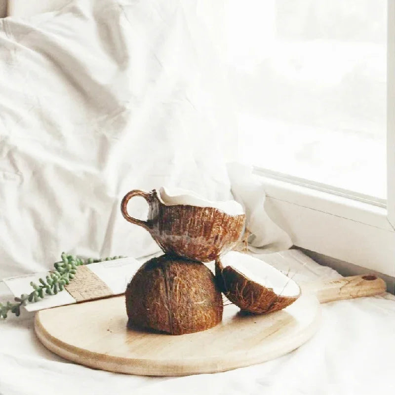 Coconut Shell Mug