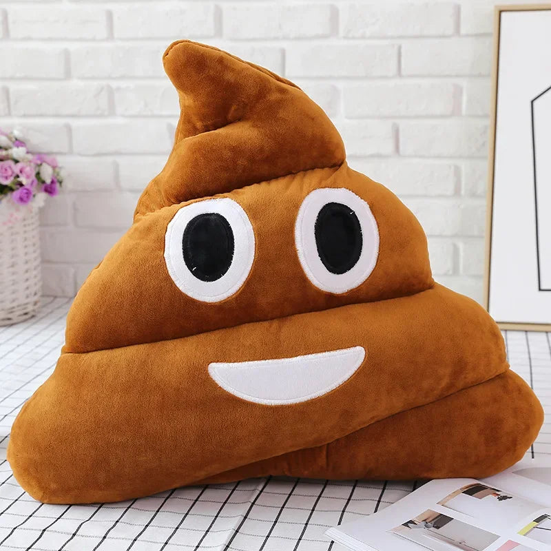 Plush Poop Pillow