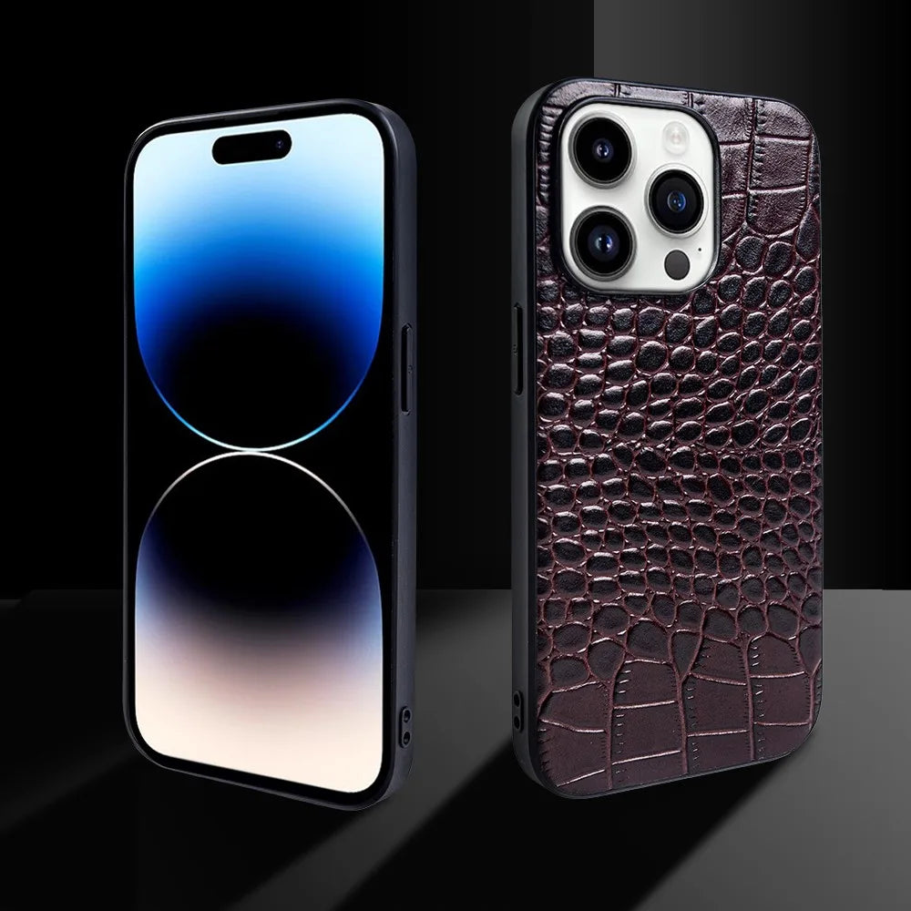 Varicé Genuine Crocodile Leather Case