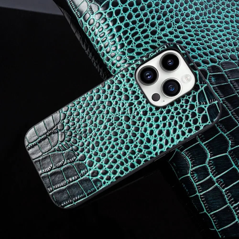 Varicé Genuine Crocodile Leather Case