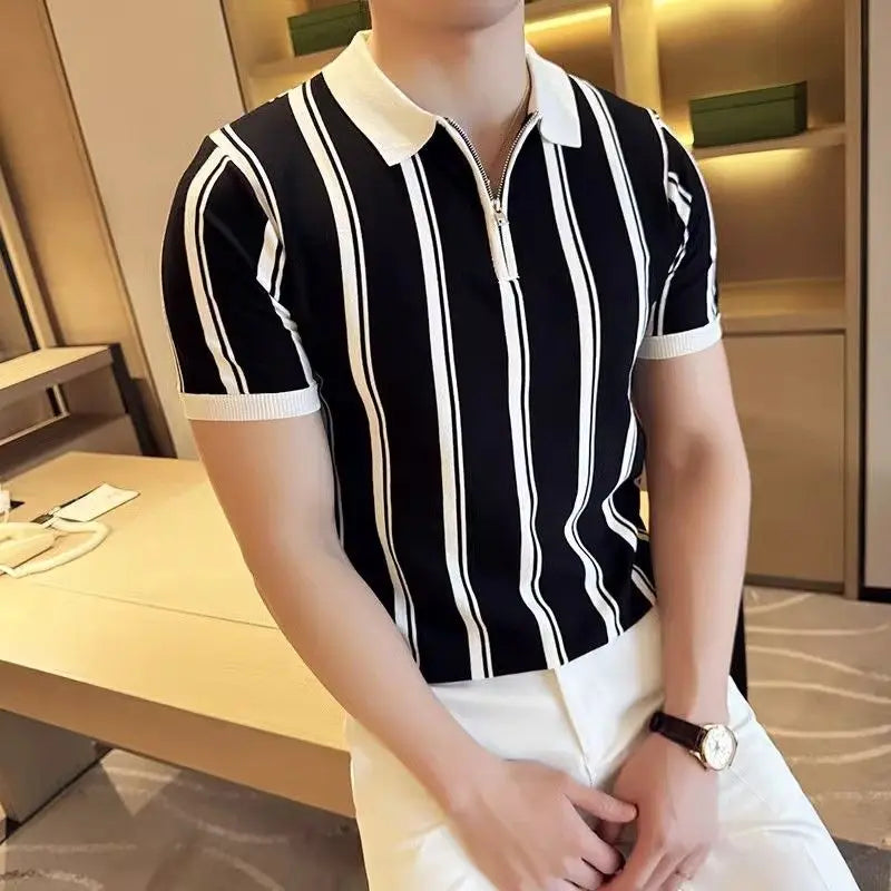 Malvice Formal Stripe Shirt