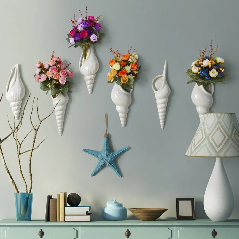 Tideform Shell Vase