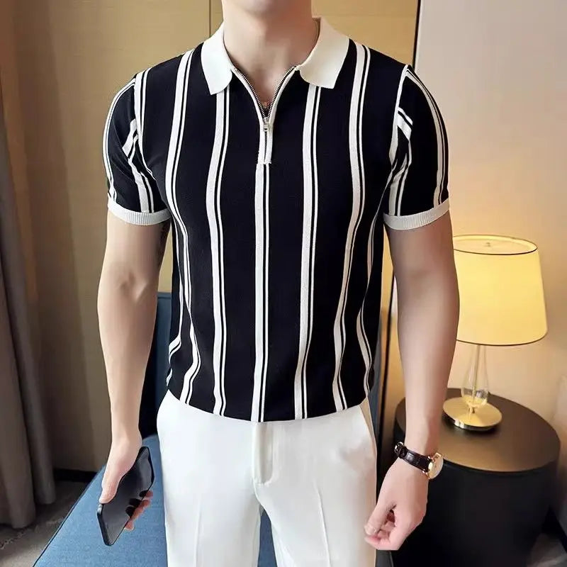 Malvice Formal Stripe Shirt