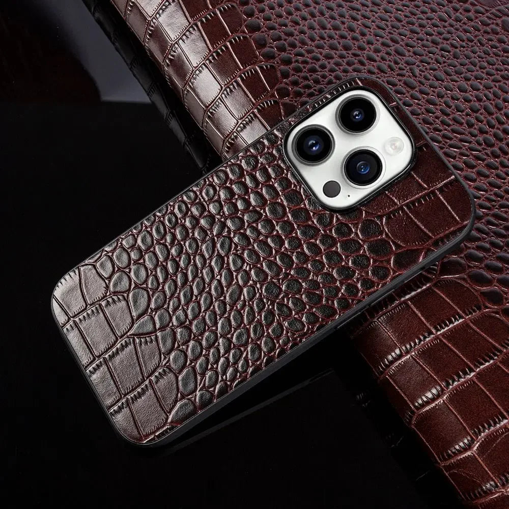 Varicé Genuine Crocodile Leather Case