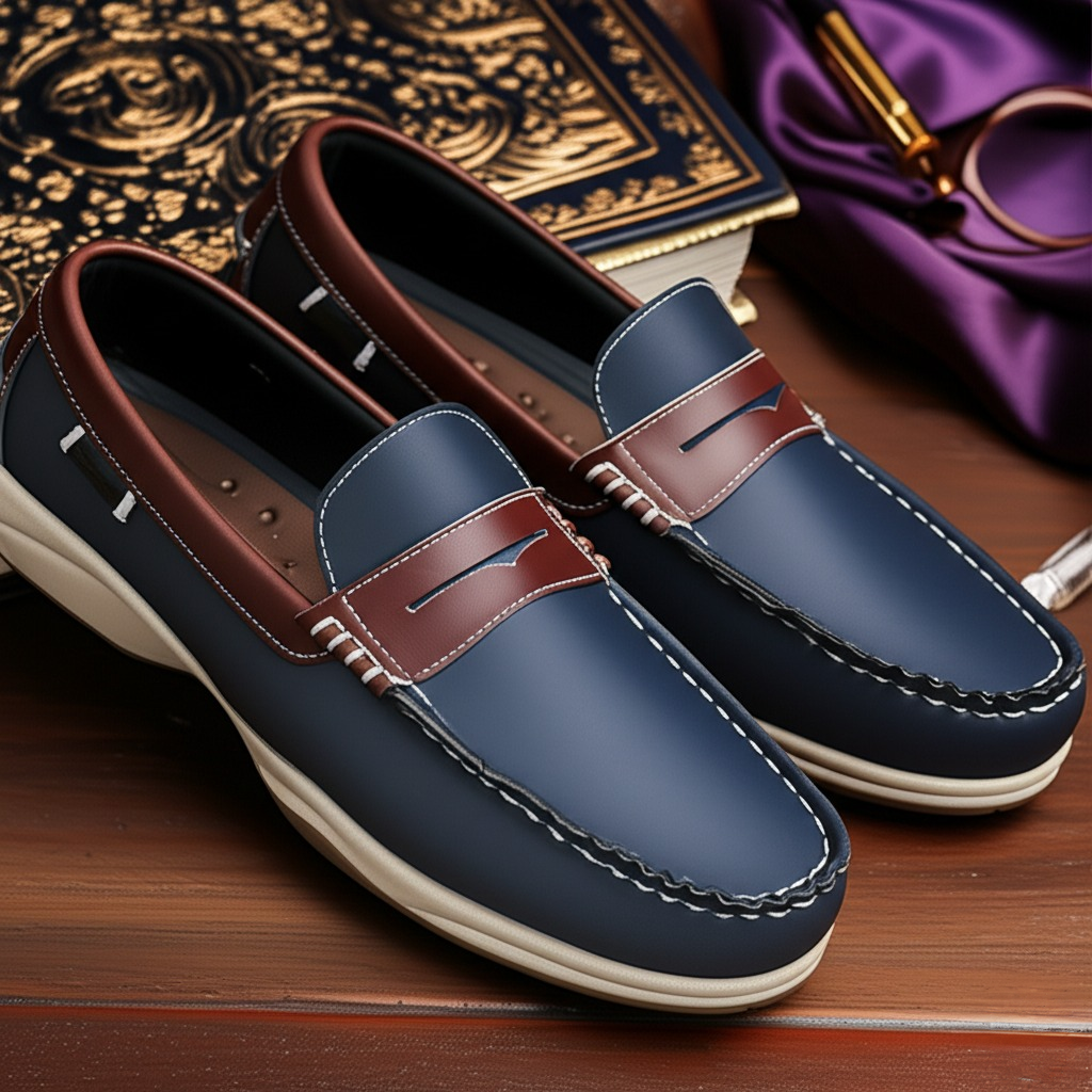 Lloyd Leather Laced Loafers