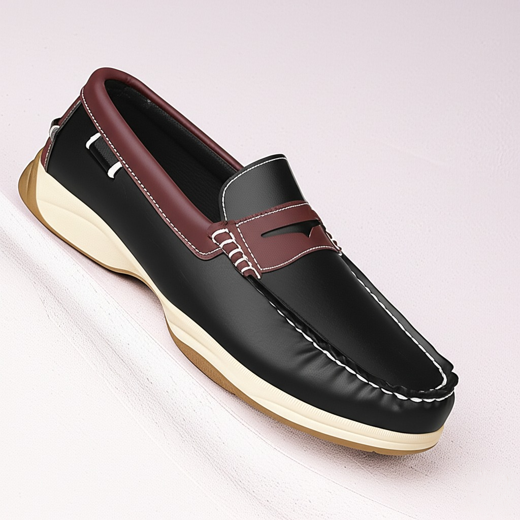 Lloyd Leather Laced Loafers