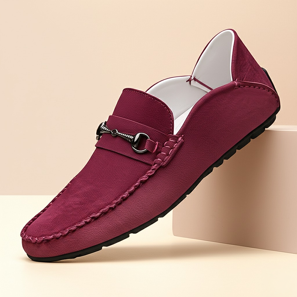 Caden Genuine Leather Loafers