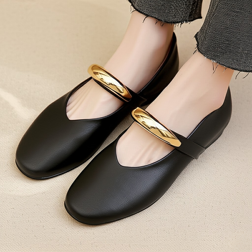 Donna Round Toe Heels