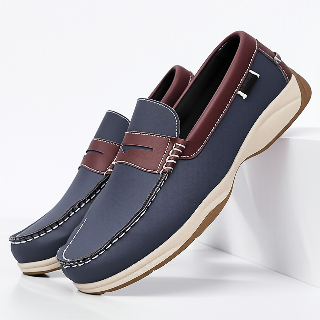 Lloyd Leather Laced Loafers