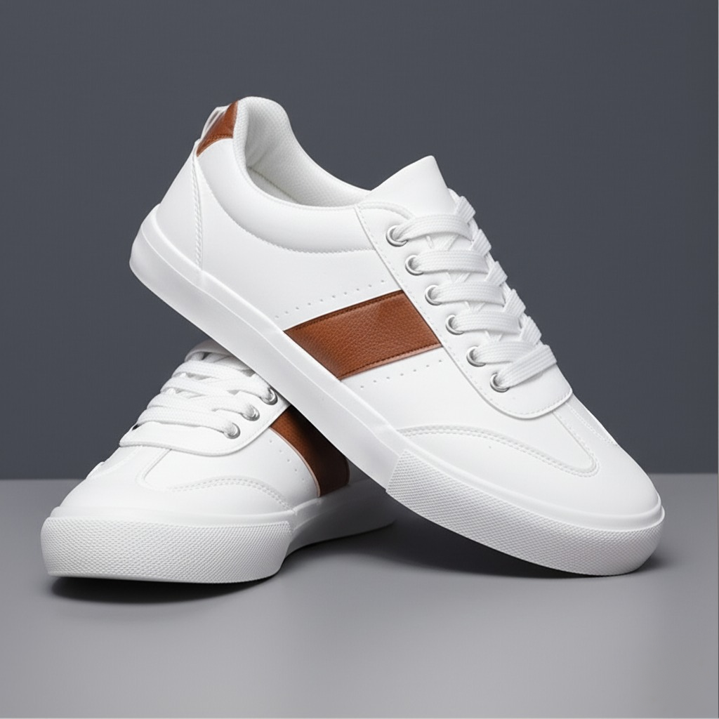 Kendrick Leather Stripe Sneakers