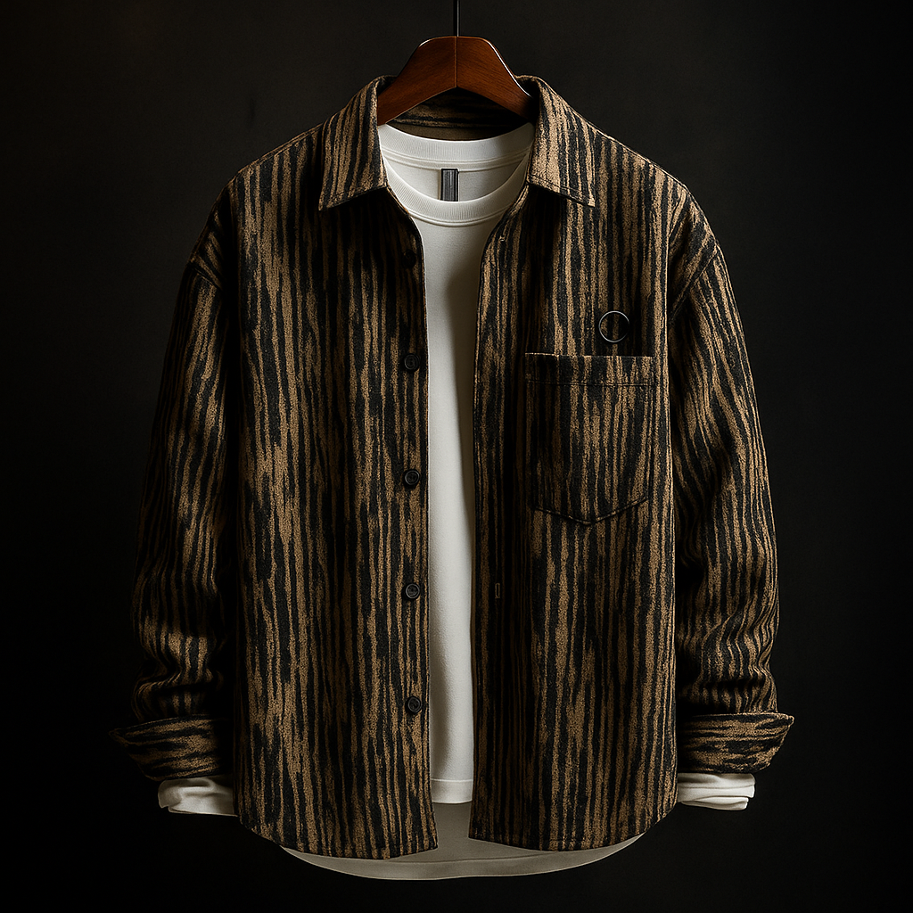 Corvak Ink-Strike Button Down