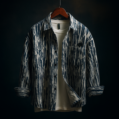 Corvak Ink-Strike Button Down