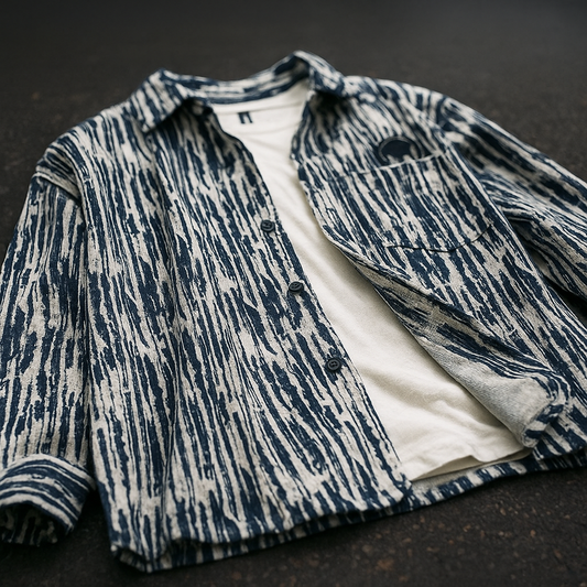 Corvak Ink-Strike Button Down