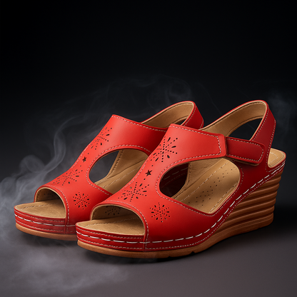 LaMiss Lifted Wedge Sandals