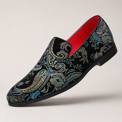 Niel Brocade Loafers