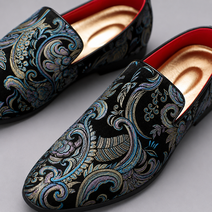 Niel Brocade Loafers