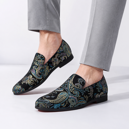 Niel Brocade Loafers