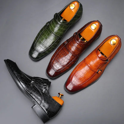 Ronald Crocodile Grain Shoes