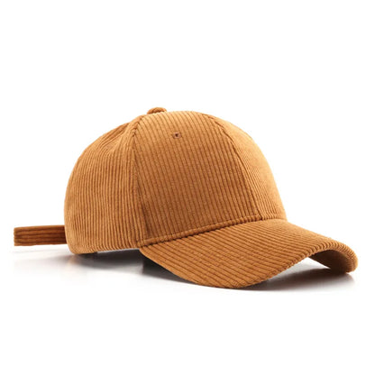 Adjustable Unisex Corduroy Hat