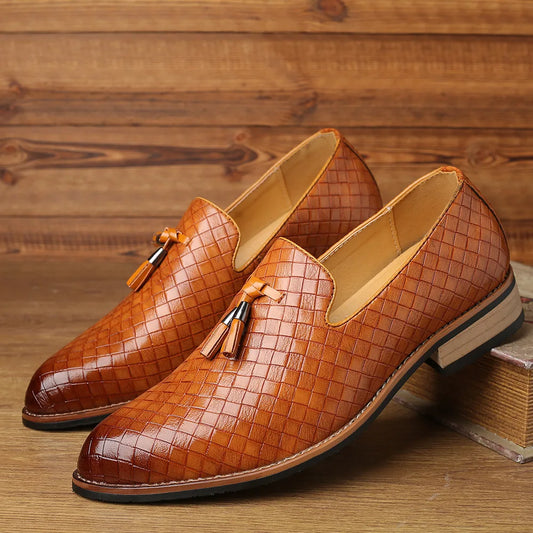 Ronald Woven Leather Shoes