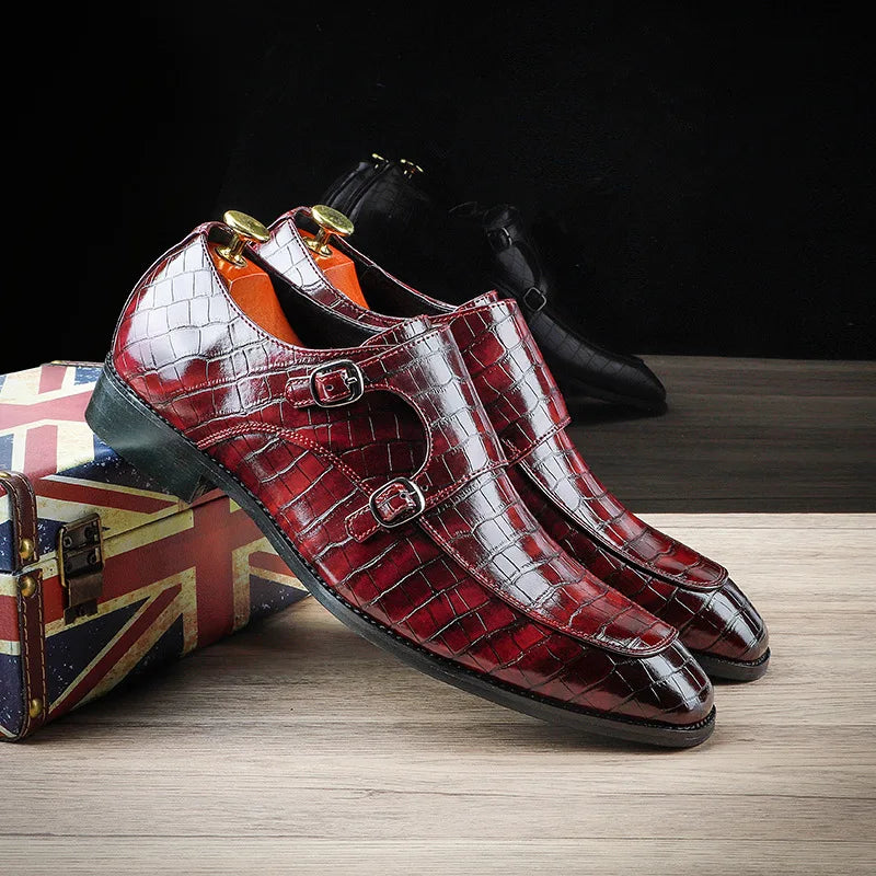 Ronald Crocodile Grain Shoes