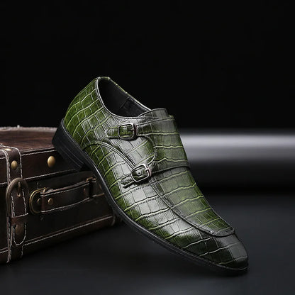 Ronald Crocodile Grain Shoes