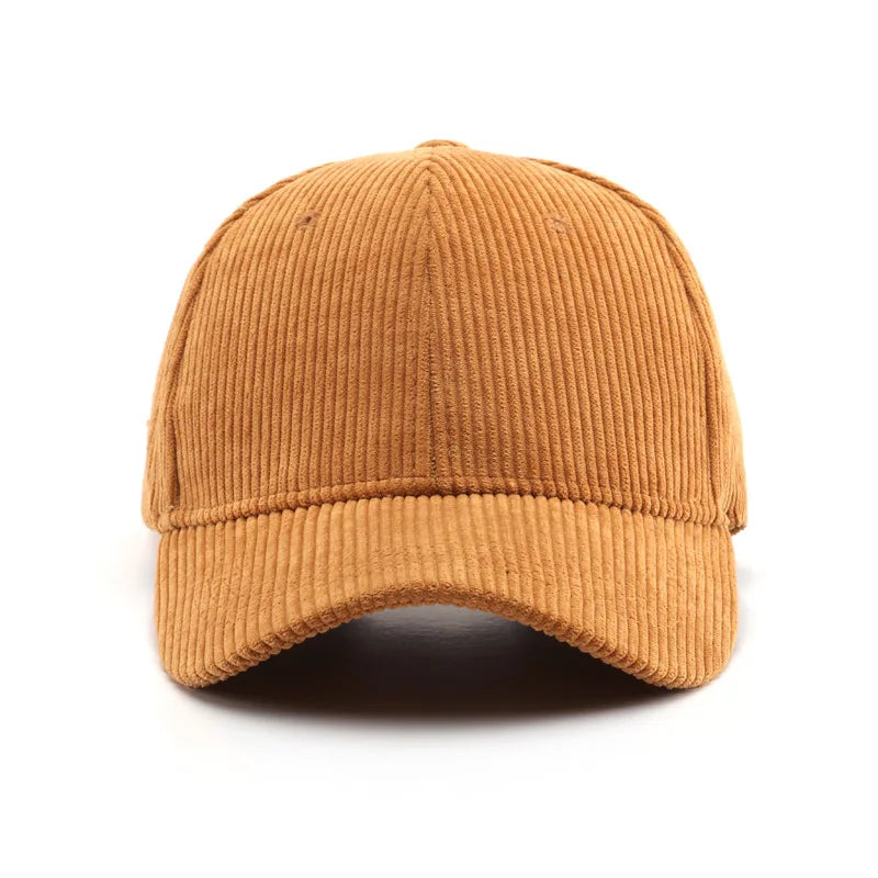 Adjustable Unisex Corduroy Hat