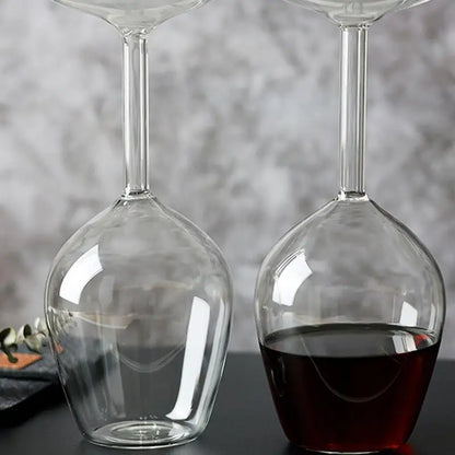 Velléa Upside Down Wine Glass