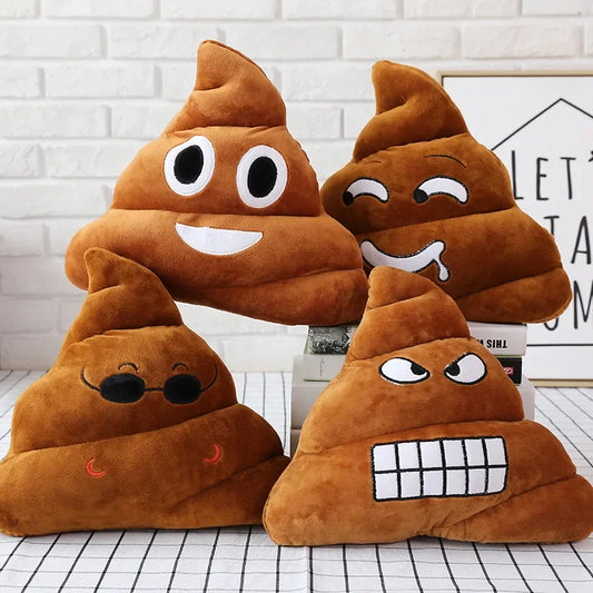 Plush Poop Pillow