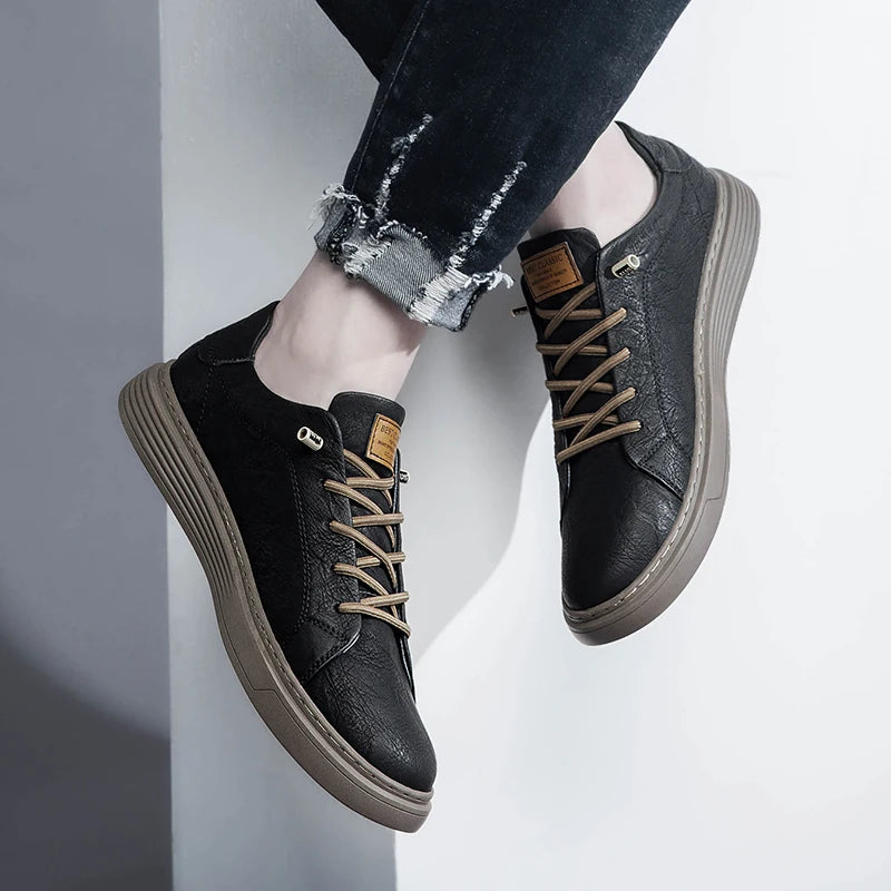 UrbanStride Leather Sneakers