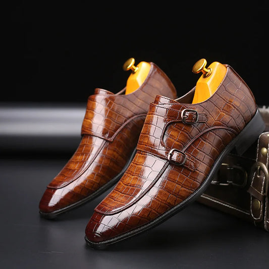 Ronald Crocodile Grain Shoes