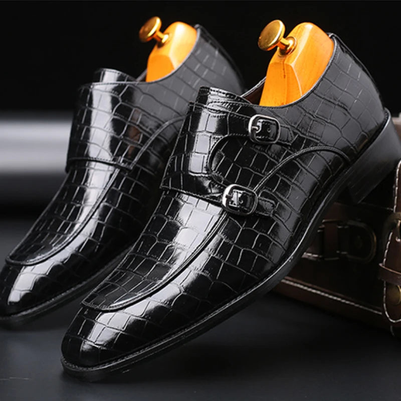Ronald Crocodile Grain Shoes