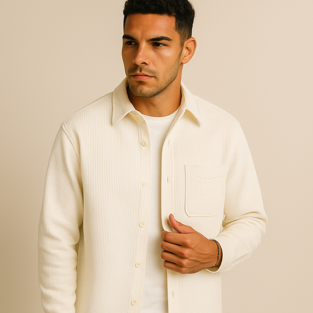 Rolan Turn-Down Collar Shirt
