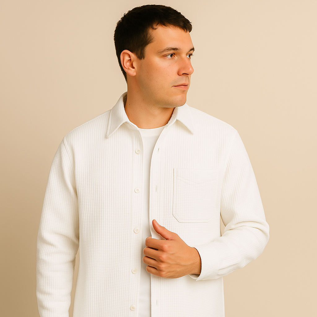 Rolan Turn-Down Collar Shirt