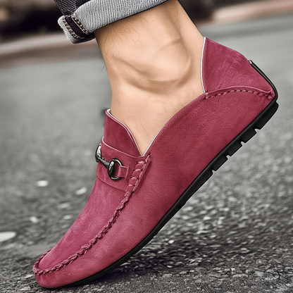 Caden Genuine Leather Loafers