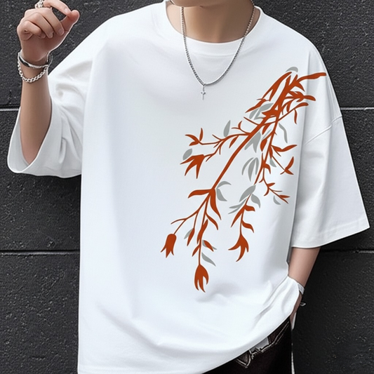 Legion Oversized Bamboo Print T-Shirt