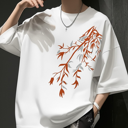 Legion Oversized Bamboo Print T-Shirt