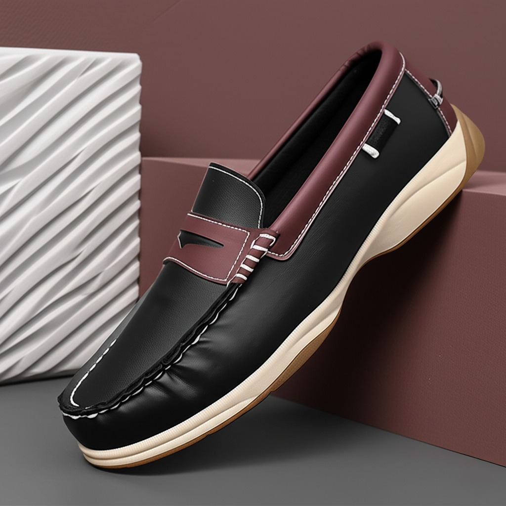 Lloyd Leather Laced Loafers