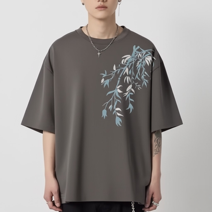 Legion Oversized Bamboo Print T-Shirt
