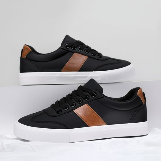 Kendrick Leather Stripe Sneakers