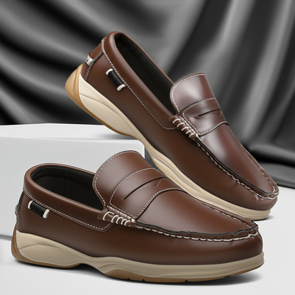 Lloyd Leather Laced Loafers