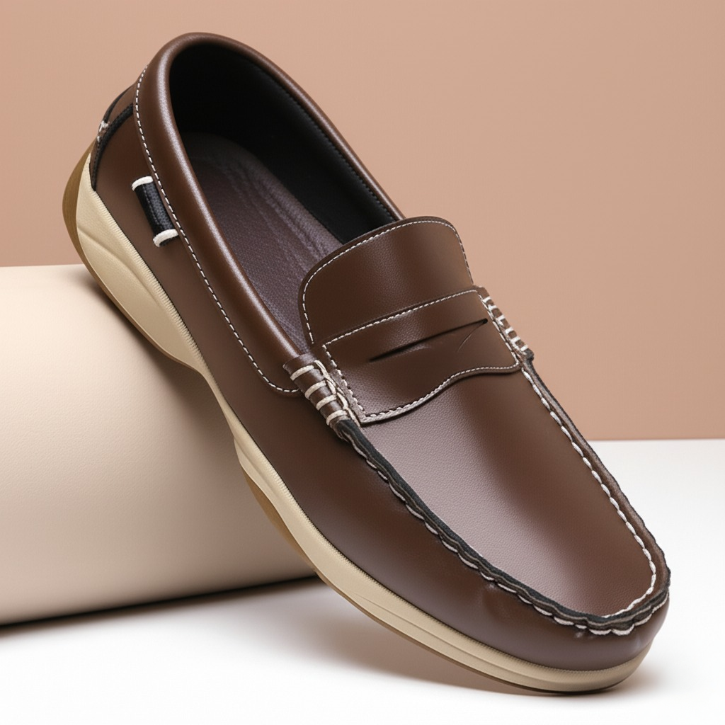 Lloyd Leather Laced Loafers
